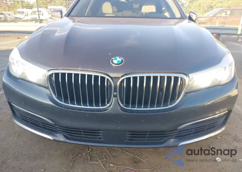 2017 BMW 740I I from USA, damaged, VIN WBA7E2C56HG739442